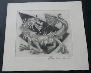 Willem Hendrik van Norden - Ets: Monster kopen? Bied vanaf 39!