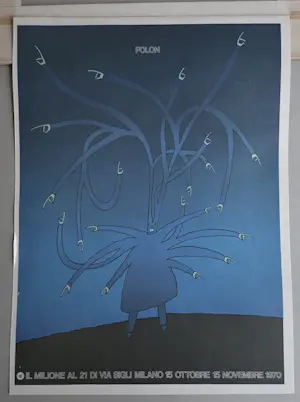 Jean Michel Folon - Figuur. Zie foto's voor titel kopen? Bied vanaf 99!