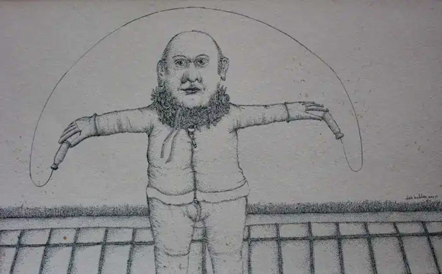 Dirk Bakker - Tekening - 1971 kopen? Bied vanaf 45!