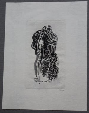 Jeanne Bieruma Oosting - Album met 12 etsen: Une selection des fleurs du mal - 1976 kopen? Bied vanaf 250!