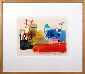 Theo Koster - Fullness of Life -gemengde techniek -prof. ingelijst (zuurvrij)- PRIJS VERLAAGD verkocht voor € 39!