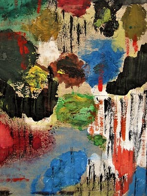 Ernst Vijlbrief - Amsterdam - Provo - Originele 1959 Aquarel "Castello Toscane" gesigneerd kopen? Bied vanaf 81!