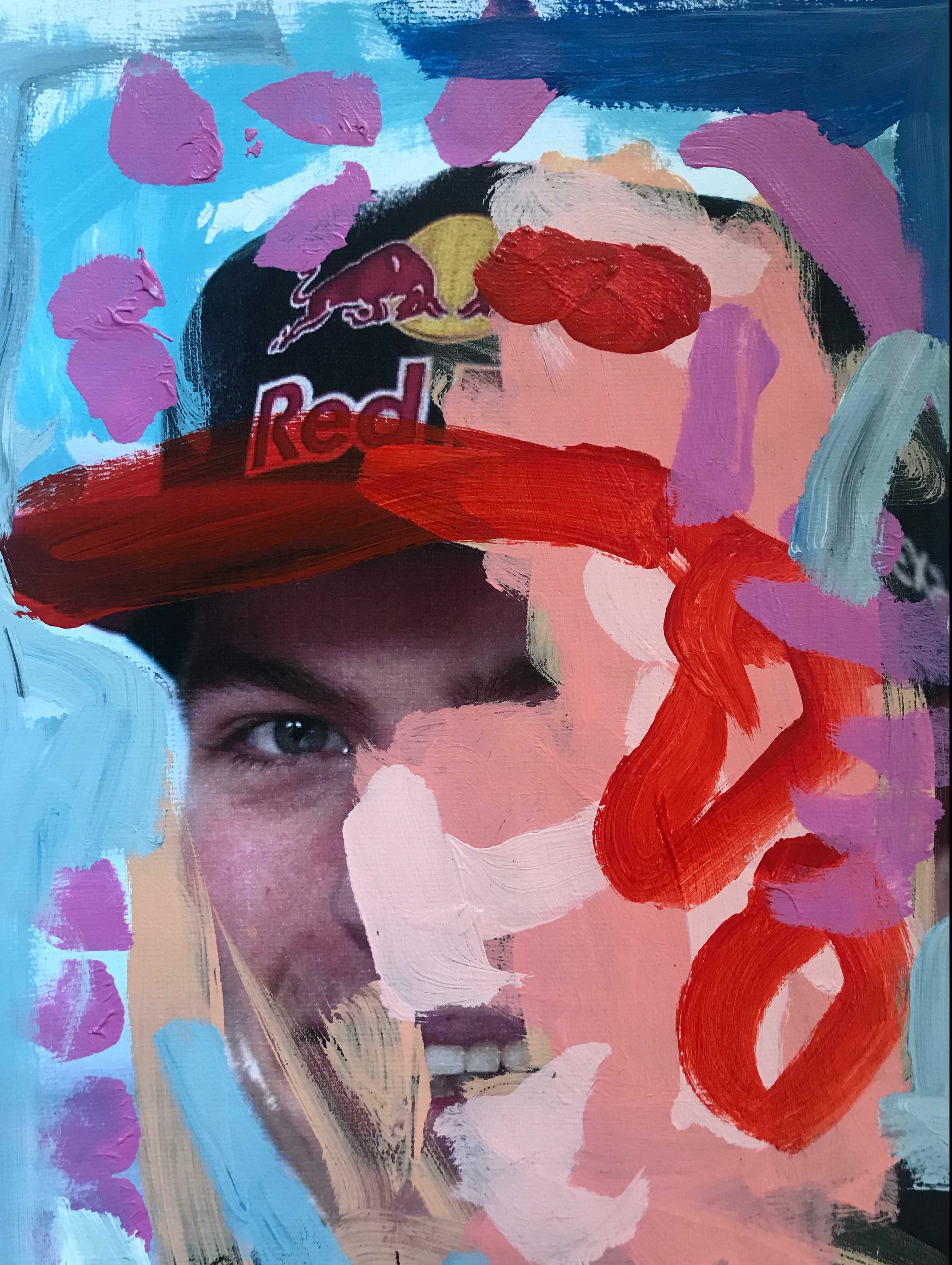 Peter Klashorst - Collage van Max Verstappen serie  kopen? Bied vanaf 1!