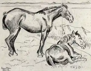 Harmen Meurs - Twee paarden vendu pour 80€ !