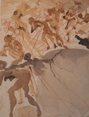 Salvador Dali - Purgutory Canto 25 kopen? Bied vanaf 40!
