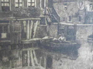 Willem Witsen - Amsterdam Oude Zijds Kolk 1897 kopen? Bied vanaf 275!