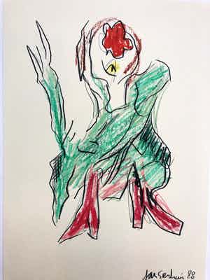 Jan Sierhuis - Flamingo I verkocht voor € 135!