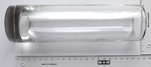 Cenedese - Gino Cenedese voor Sommerso - dikwandige kristal cylinder vaas - gesigneerd kopen? Bied vanaf 1!