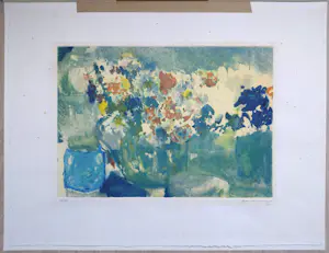 Kees Verwey - Stilleven, ets/litho kopen? Bied vanaf 55!