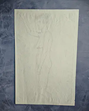 Adrianus Johannes Grootens - Nieuwe zakelijkheid Ets "paraplu bomen Afrika" 3e staat unica - gesigneerd kopen? Bied vanaf 34!