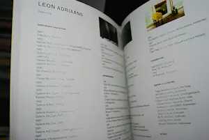 Leon Adriaans - hardcover, gesigneerd door de samensteller Thom Mercuur kopen? Bied vanaf 50!