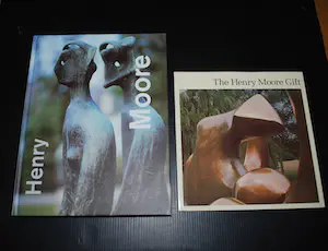 Henry Moore - 7 boeken, waarvan 1x met een kleurenlitho 1972 kopen? Bied vanaf 75!