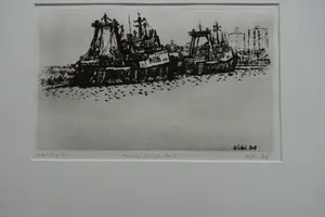 Alistair McReady Bell - TRAWLERS AT OGDEN POINT kopen? Bied vanaf 50!