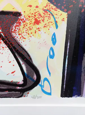 Herman Brood - O.D. = Passee, zeefdruk (mooi ingelijst, groot) kopen? Bied vanaf 595!