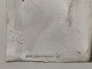 Otto Hetterscheid - gemengde techniek op papier | 'Zonder titel' | 1985 kopen? Bied vanaf 100!