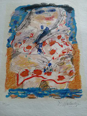 Kees Salentijn - Zeefdruk, zonder titel kopen? Bied vanaf 35!