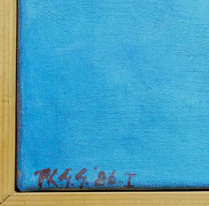 Phil Grisel - 86 I, olieverf op doek (ingelijst) kopen? Bied vanaf 95!