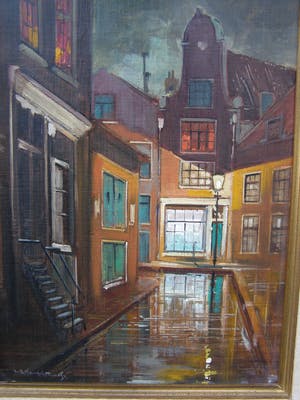 Jan Hermanus Melcher Tilmes - Stadsgezicht Amsterdam kopen? Bied vanaf 50!