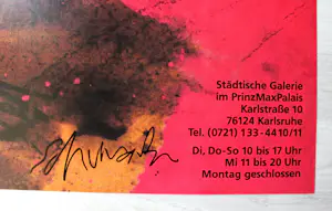 Emil Schumacher - "Gouachen" - signierte Ausstellungsplakate - (84 x 59 cm) kopen? Bied vanaf 99!