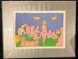 Lucebert - A monkey in every home verkocht voor € 75!