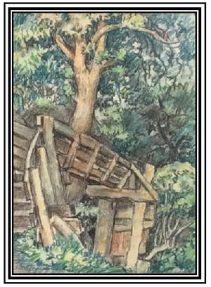 Jelle Troelstra - Bruggetje te Giethoorn...... kopen? Bied vanaf 120!