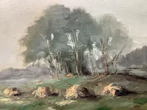 Nicolaas Charles van Vulpen - Landschap met hooioppers kopen? Bied vanaf 125!