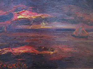 Paul Permeke - Schepen op zee. kopen? Bied vanaf 260!