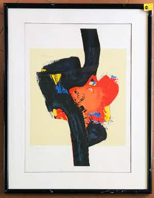 Arty Grimm - Zonder titel maar met lijst! verkocht voor € 120!