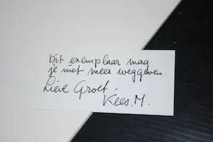 Cornelis Makkink - 2 boeken, 1x gesigneerd en met apart bijgevoegde opdracht - kopen? Bied vanaf 50!