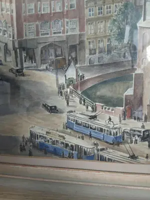 Gerrit van IJperen - Stadsgezicht op het Muntplein Amsterdam kopen? Bied vanaf 900!