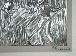 Pierre Scoupreman - La Moisson - 1931 - Originele lithografie - Gesigneerd kopen? Bied vanaf 100!