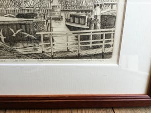 Anko C. Wieringa - C4151-12, Prins Hendrikkade, De Hef te Rotterdam kopen? Bied vanaf 45!