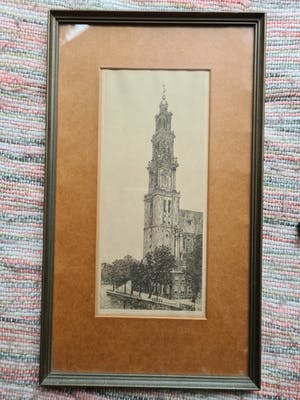 Buy Harmen Eikema - Westertoren Amsterdam? Bid from 15!