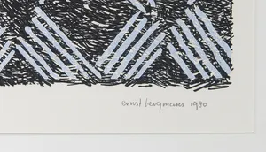 Ernst Bergmans - Zeefdruk, Zonder titel kopen? Bied vanaf 1!