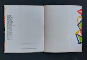 Karel Appel - 2x boekjes Appel met litho omslag 1962 kopen? Bied vanaf 50!