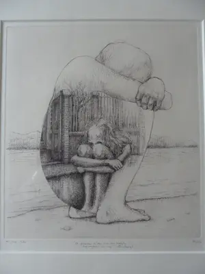 Pol Jong - Ets, titel. Opgezette tijden is er een vreselijke begrafenis in mij. kopen? Bied vanaf 35!