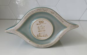 Rosenthal - Ovale steengoed design vaas ter ere van 100 jarig bestaan van Rosenthal kopen? Bied vanaf 10!