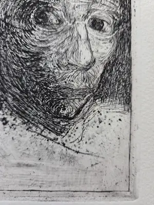 Buy Jan Mankes - Zelfportret met lorgnet.? Bid from 139!
