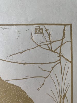 Jan Mankes - Houtsnede: “Kraai omhoogkijkend naar mugje” kopen? Bied vanaf 425!