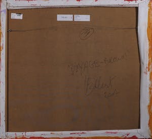 Jan Bollaert - Gemengde techniek op board, Voyage - brown (Groot) kopen? Bied vanaf 1!