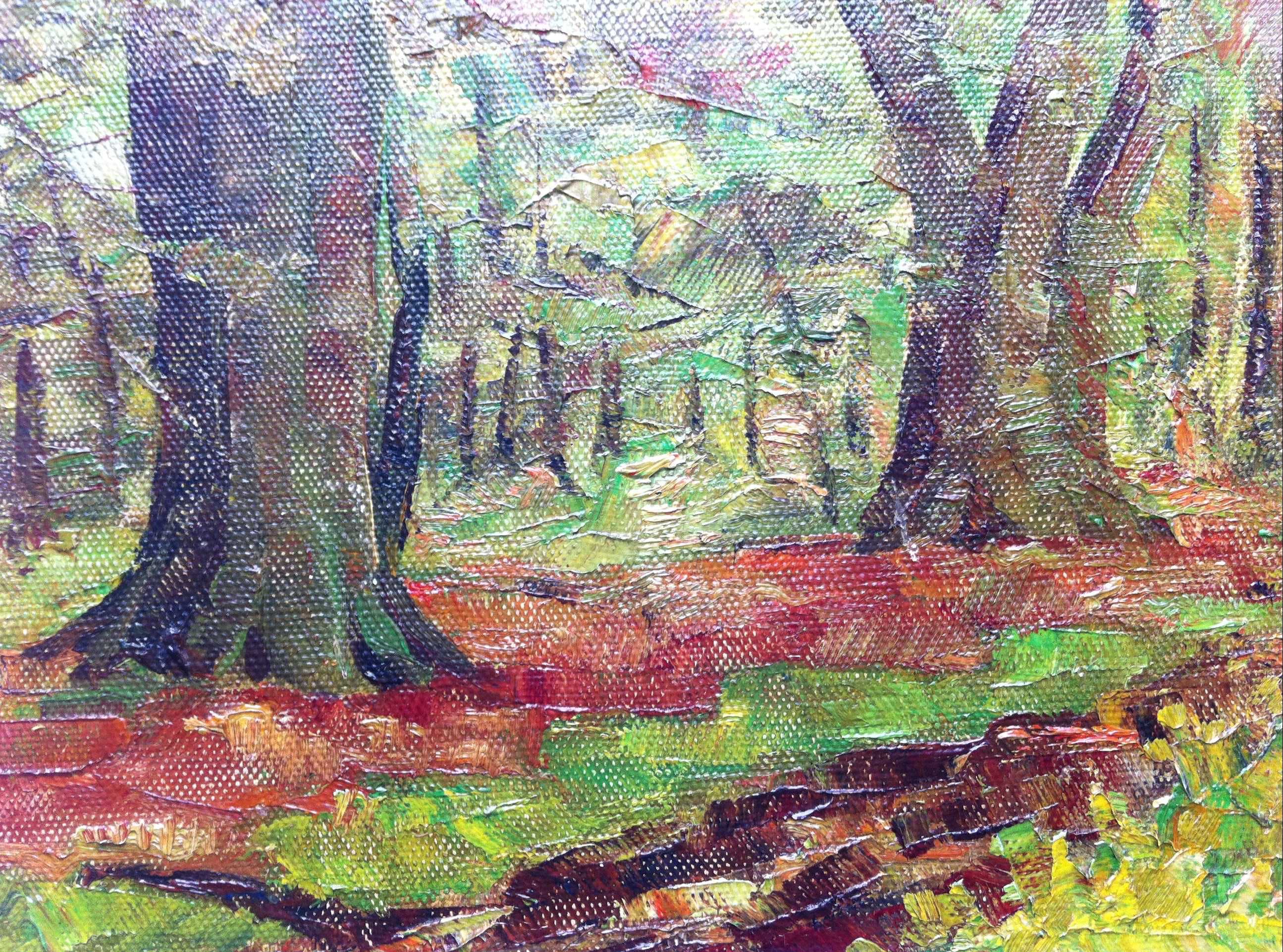 Douwe Jan van der Zweep - Bosgezicht verkocht voor € 45!