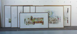 Kim Heesakkers - ACHT werken in oplage inclusief lijst! kopen? Bied vanaf 80!