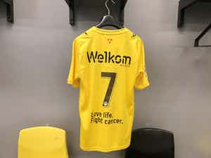 Swim to Fight Cancer wedstrijdshirt - Kaj de Rooij verkocht voor € 50!