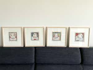 Hans Innemee - Uniek vierluik 'is it....' verkocht voor € 245!