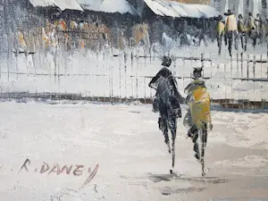 Randell Davey - Straatbeeld Parijs kopen? Bied vanaf 100!