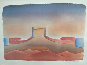 Jean Michel Folon - De Ontmoeting kopen? Bied vanaf 150!