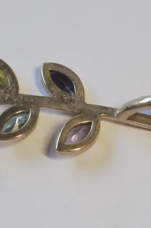 Zilveren hanger met Chakra blaadjes. kopen? Bied vanaf 45!