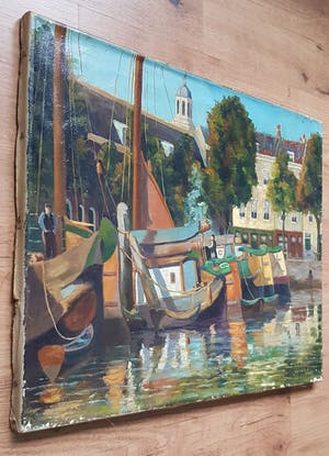 Niet of onleesbaar gesigneerd - Zalm haver kopen? Bied vanaf 1!