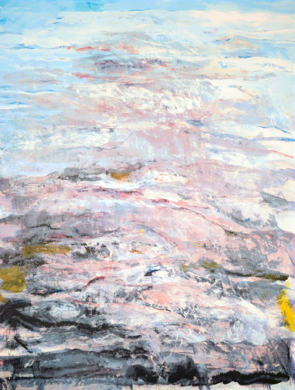 Kees van Bohemen - Zeefdruk, Zeegezicht verkocht voor € 70!