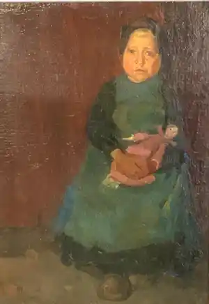 Jan Zoetelief Tromp - Meisje met pop kaufen? Bieten Sie von 1495!